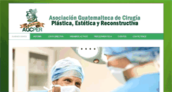 Desktop Screenshot of cirujanosplasticosdeguatemala.com